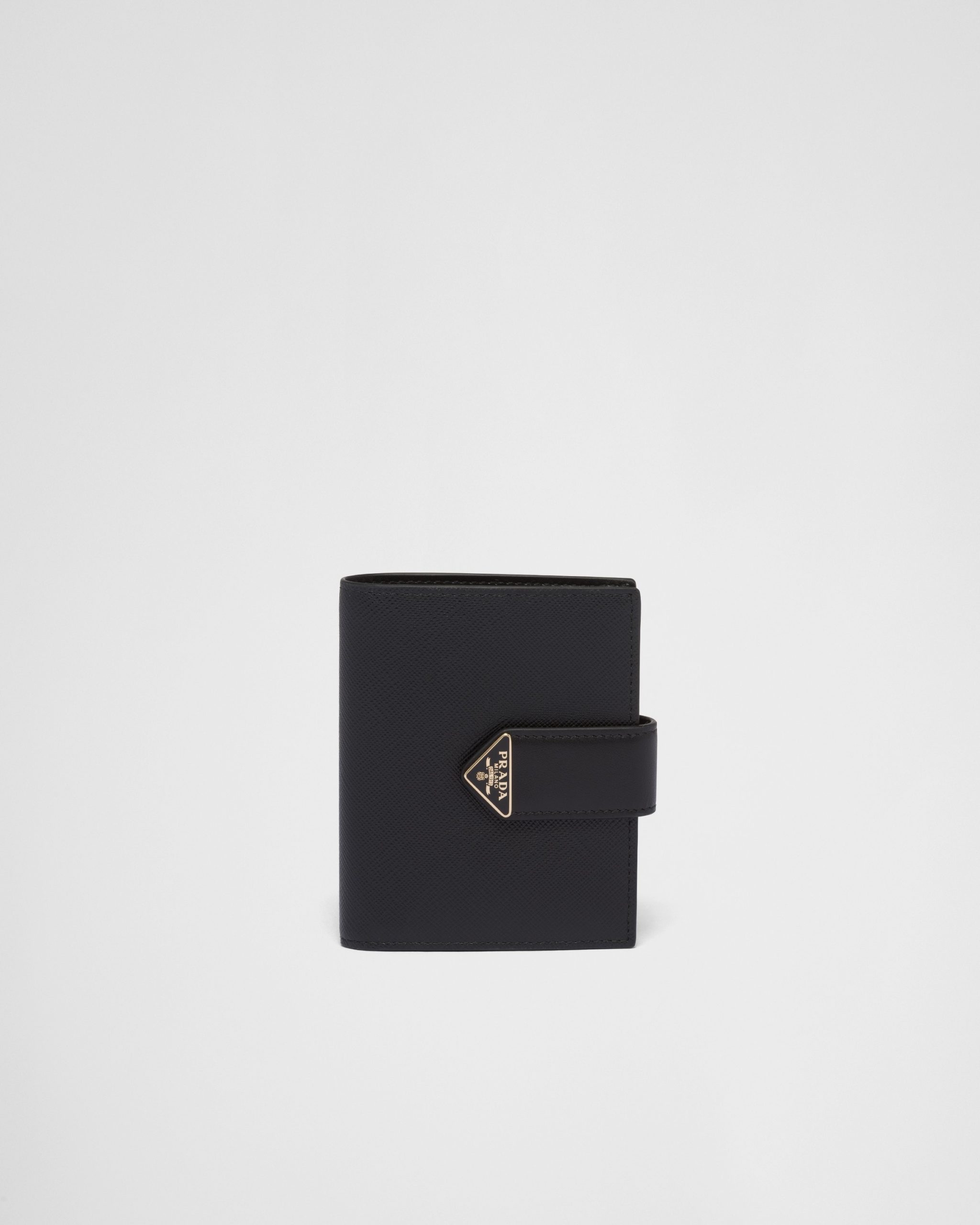 Prada Small Saffiano and smooth leather wallet - Image 1